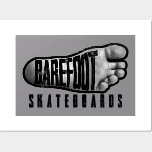 Barefoot Skateboards Posters and Art